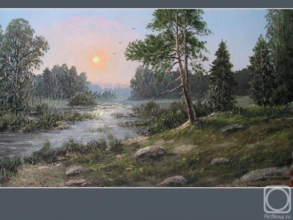 Репников Андрей пейзажи с озером