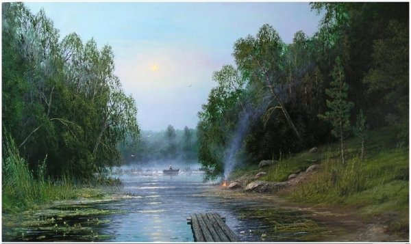 Андрей Репников картины пейзажи