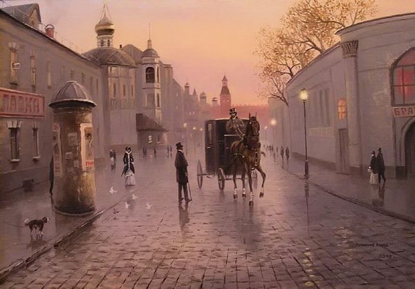 Андрей Репников зима живопись