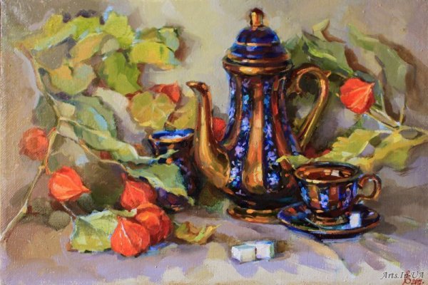 Этюд лессировка