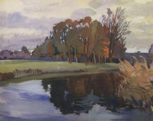 Этюды пленэр Левитан