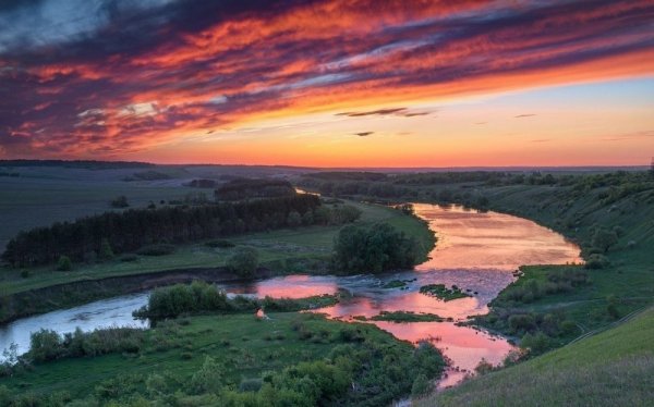 Река красивая меча Липецкая область