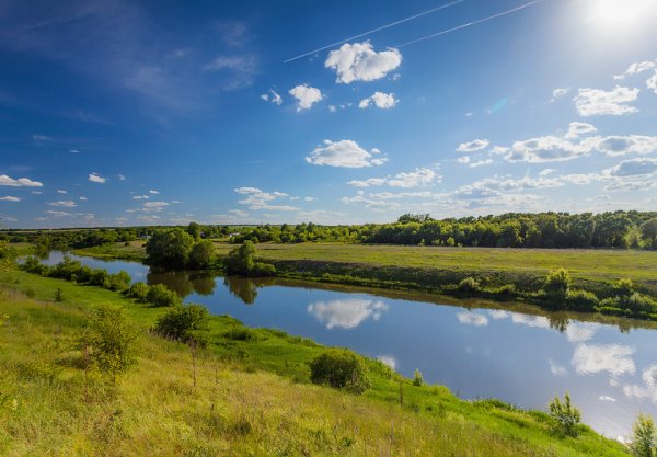 Река красивая меча Липецкая область
