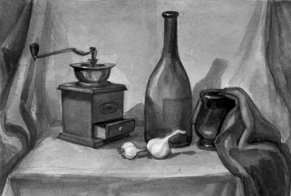 Андре Бове гризайль