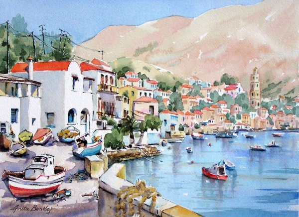 Художник Пантелис зошратос