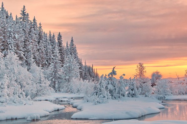 Зима в Сибири