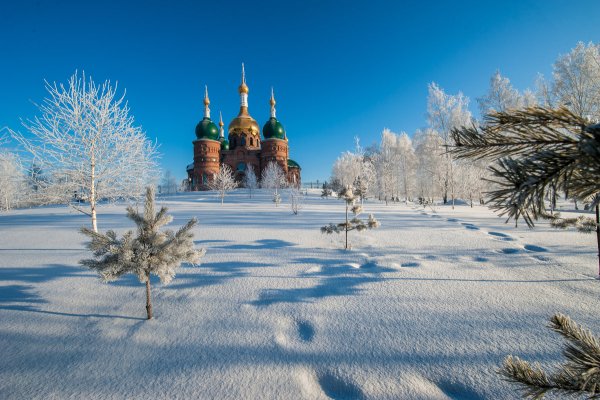 Зима в Сибири