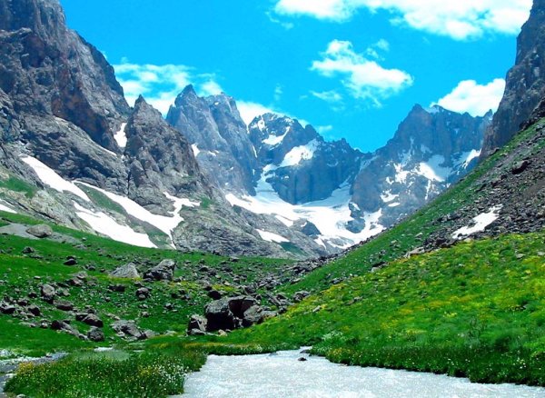 Таджикистан Душанбе горы