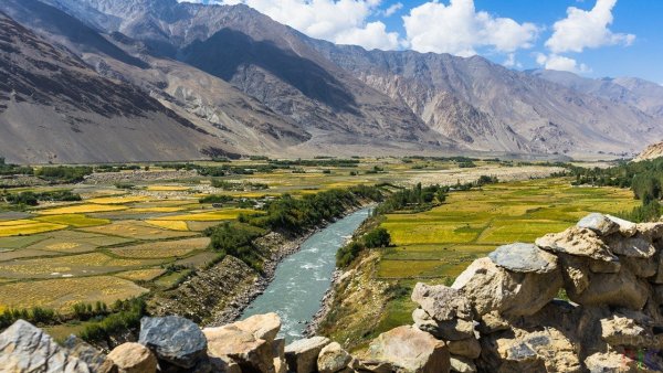 Горы Памира в Таджикистане