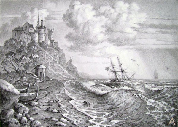 Морской пейзаж