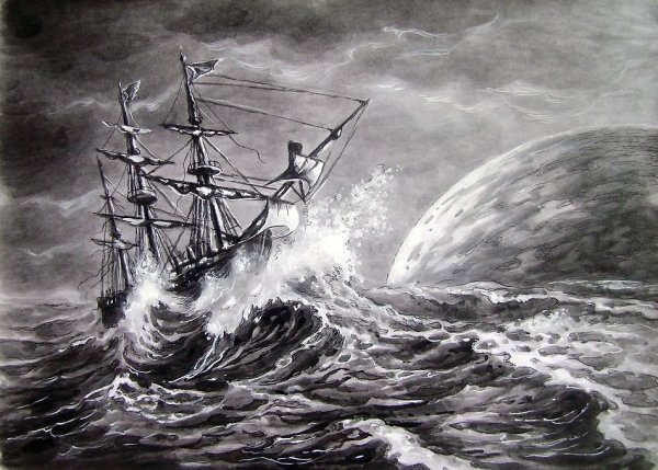 Море карандашом