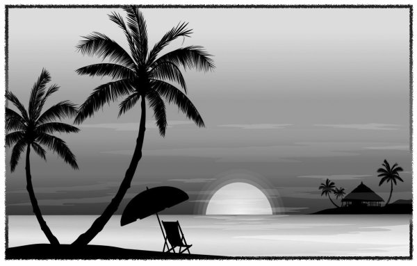 Картина Волошина с Карадагом