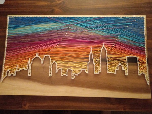 Стринг арт картины