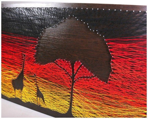 Картина нитками