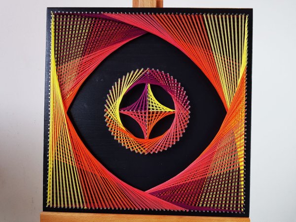 Панно в технике изонить