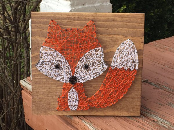 Техника стринг арт