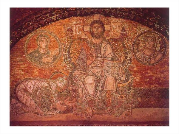 Мозаики храма св Софии Византия