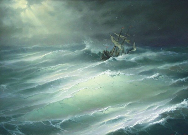 Дмитриев Георгий бурное море