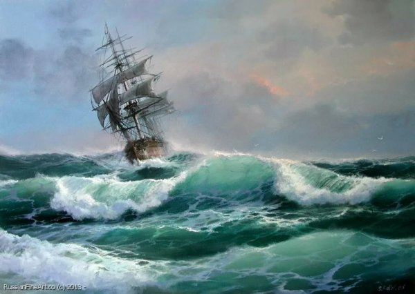 Художник Коваль Сергей маринист