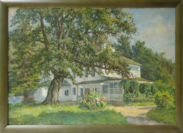 Усадьба Ясная Поляна Толстого картина