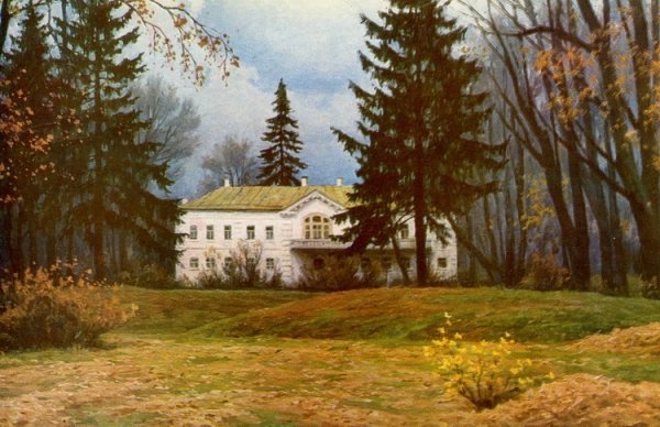 Имение Ясная Поляна Толстого портрет