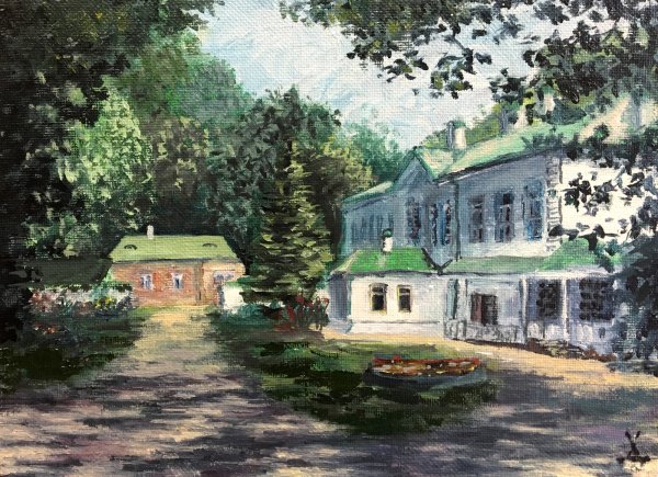 Имение Ясная Поляна Толстого портрет