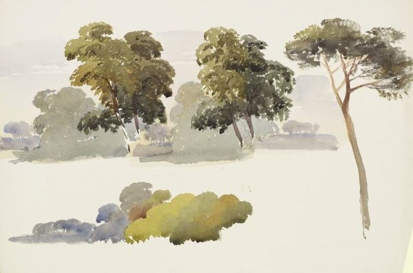 Пейзаж со стаффажем