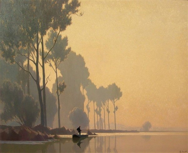 Цвет в композиции станковой