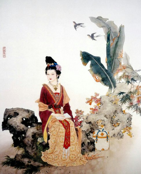 Китайский художник Xiang Weiren.