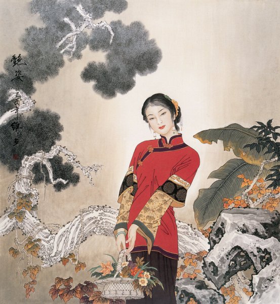 Китайская Национальная живопись «гохуа» древний Китай