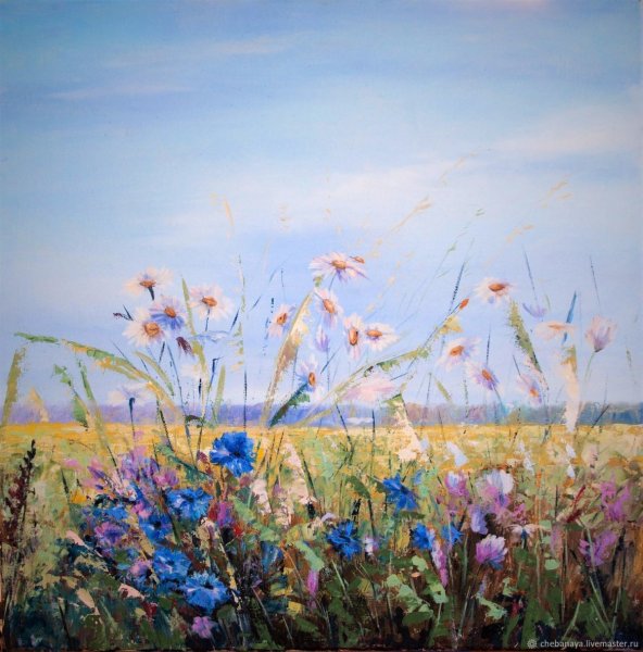 Картины Сахарова Игоря поля Васильков