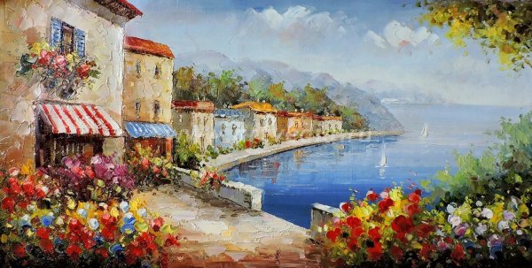 Итальянские пейзажи Лусиано Торси