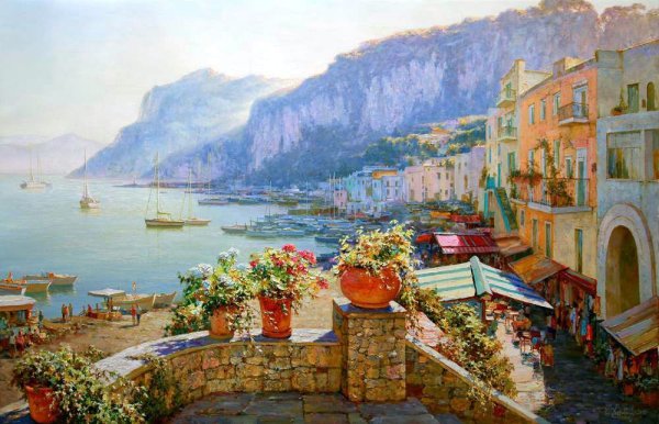 Минаев Сергей картины море