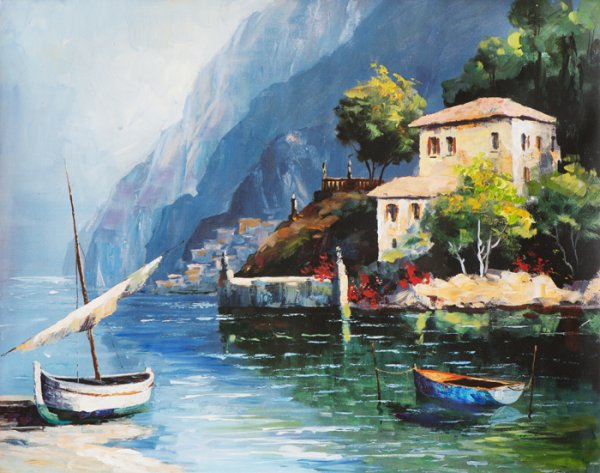 Художник Импрессионист холмы Тосканы