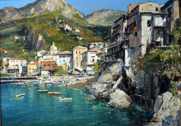 Художник Леон Роулетте картины