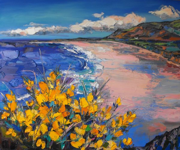 Пейзаж Импасто