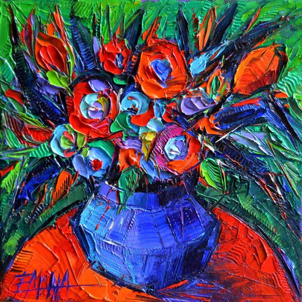 Картины в стиле Импасто