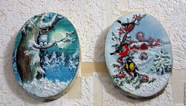 Зимние поделки