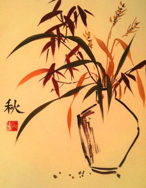 Усин китайская живопись