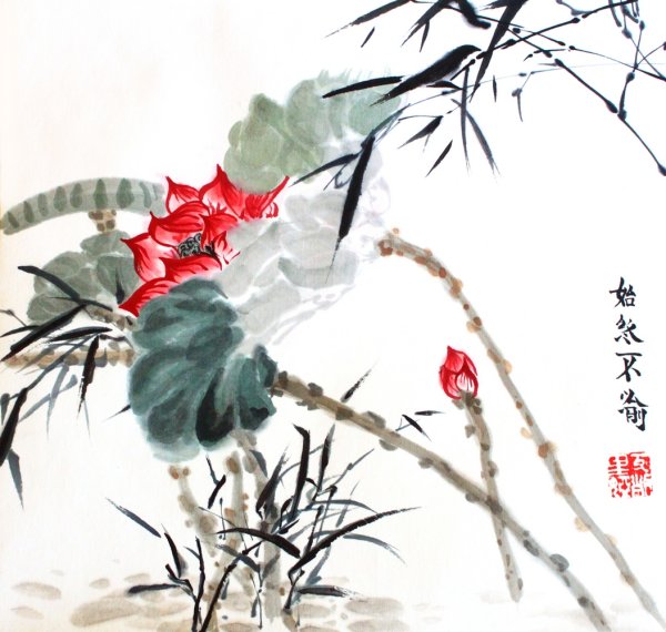 Усин китайская живопись