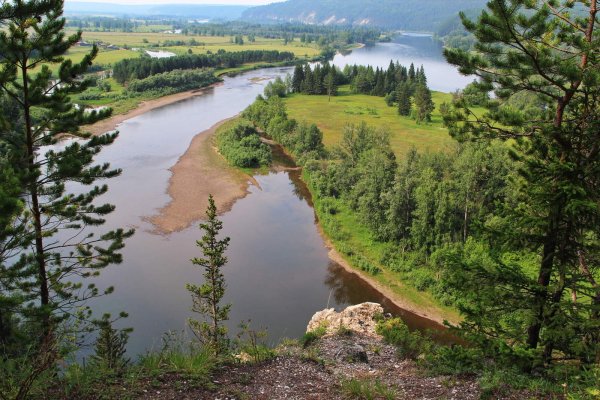 Река Киренга Иркутская
