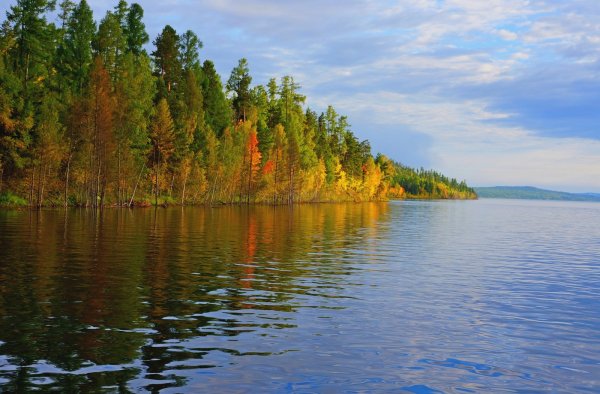 Река Ангара в Ангарске