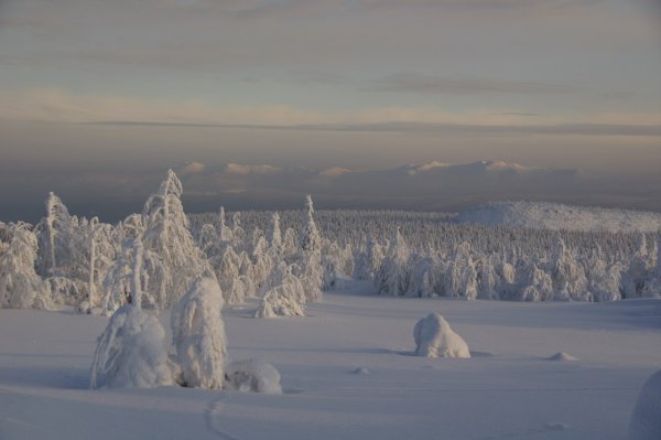 Ослянка Пермский край зимой