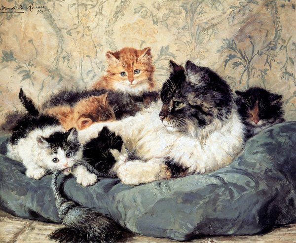 Художник Henriette Ronner Knip