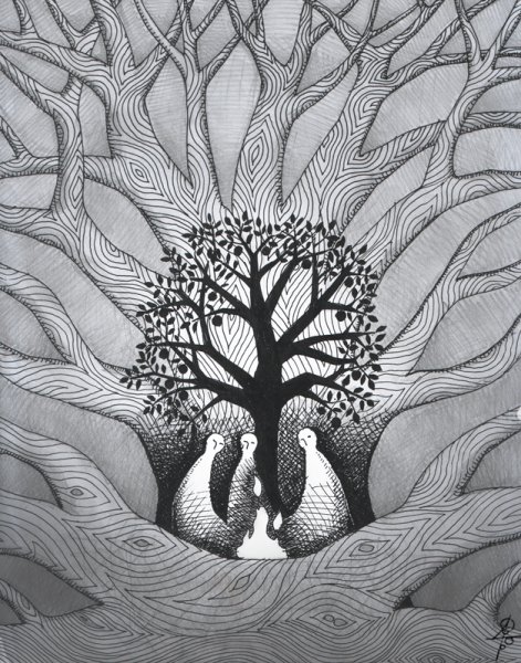 Декоративный пейзаж