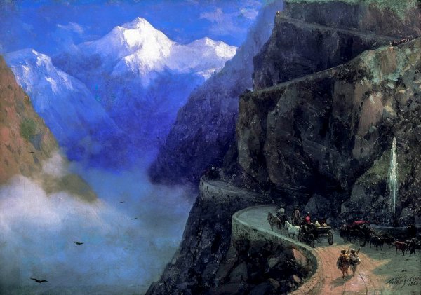 Архип Иванович Куинджи Дарьяльское ущелье