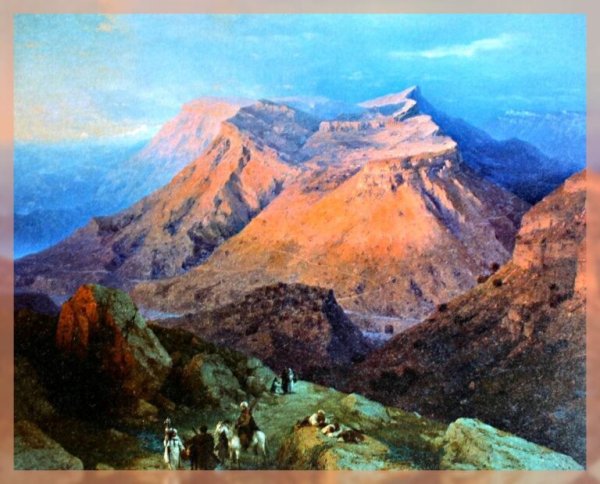 Айвазовский Гуниб картина