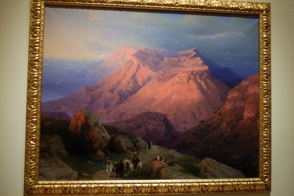 Занковский Илья Николаевич горный пейзаж