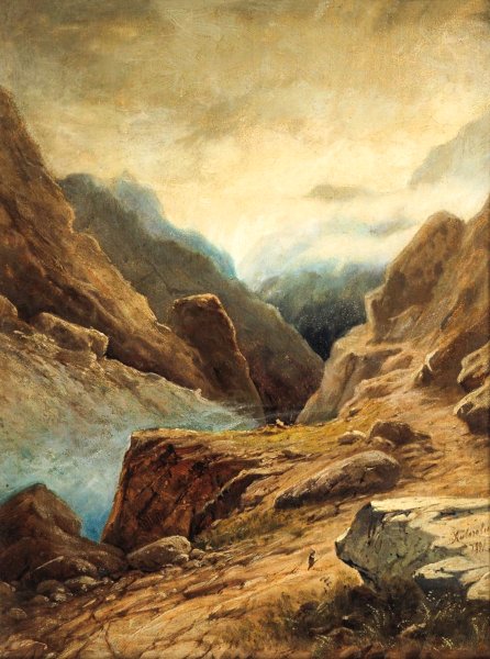 Илья Николаевич Занковский горы Кавказа