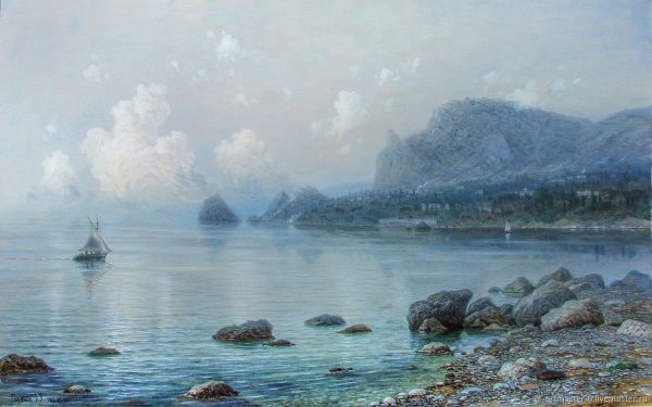 Иван Айвазовский Сошествие ноя с горы Арарат